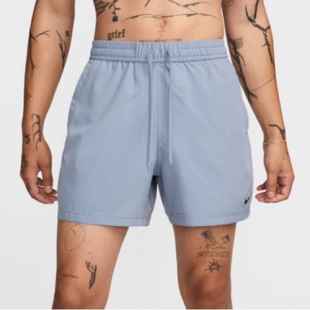 Nike Men’s Dri-Fit Form Unlined 5” Shorts Ashen Slate/Black. XXL NWT